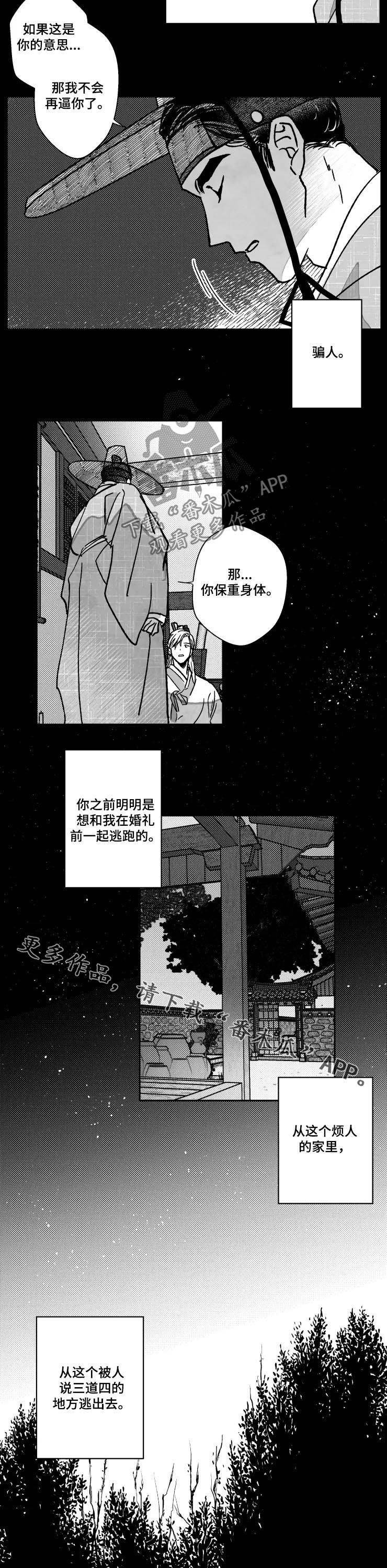 挣脱掌控漫画,第70章：特辑：逃跑1图
