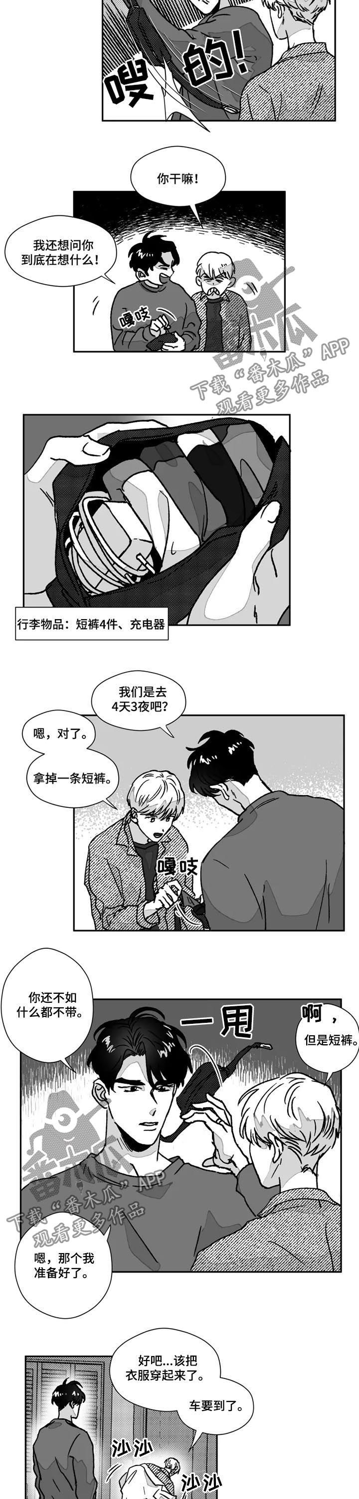 挣脱掌控漫画,第73章：第一次旅行1图