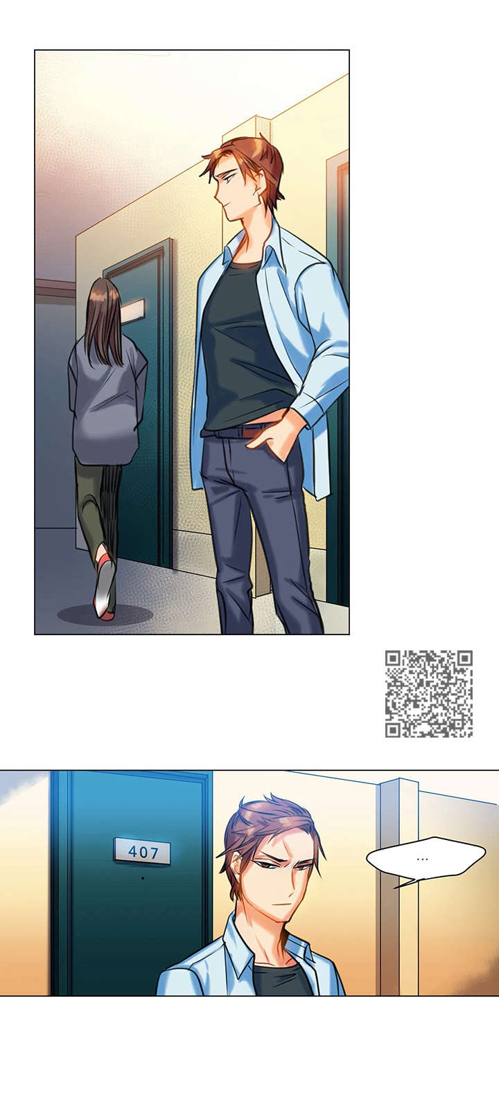 贴墙纸多久可以入住漫画,第11章：自愿1图