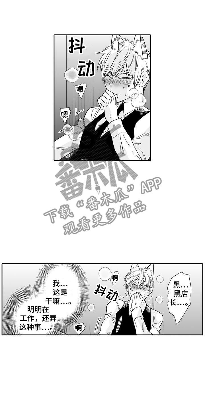我的小奶猫漫画,第7章：营业表演4图