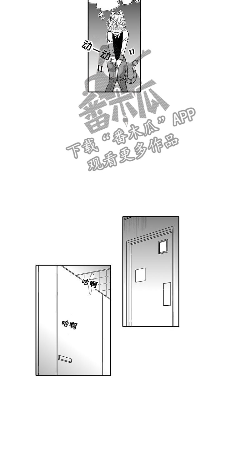 我的小奶猫漫画,第7章：营业表演3图