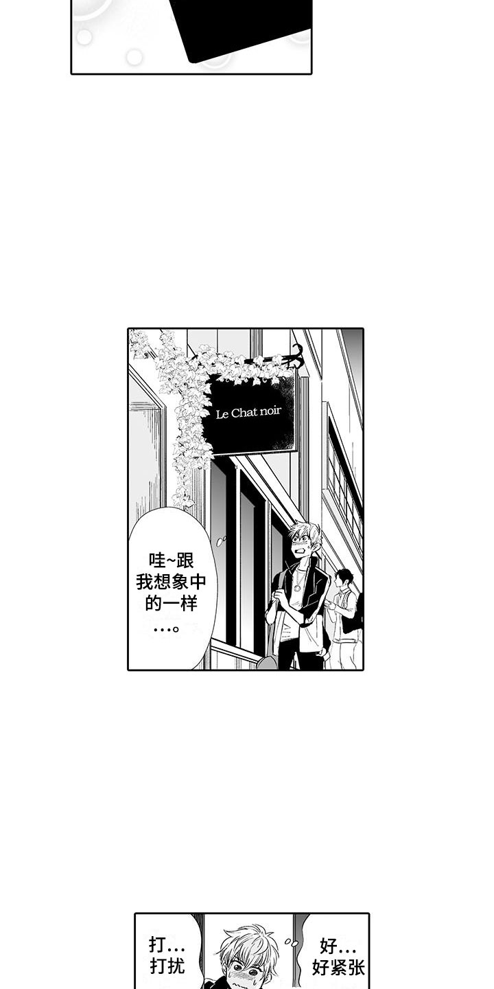 我的小奶猫漫画,第2章：猫咪咖啡屋1图