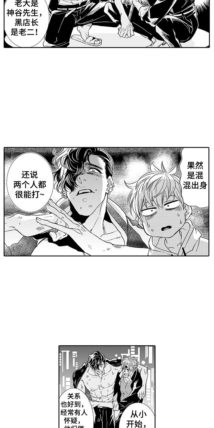 我的小奶猫漫画,第8章：老板来了1图