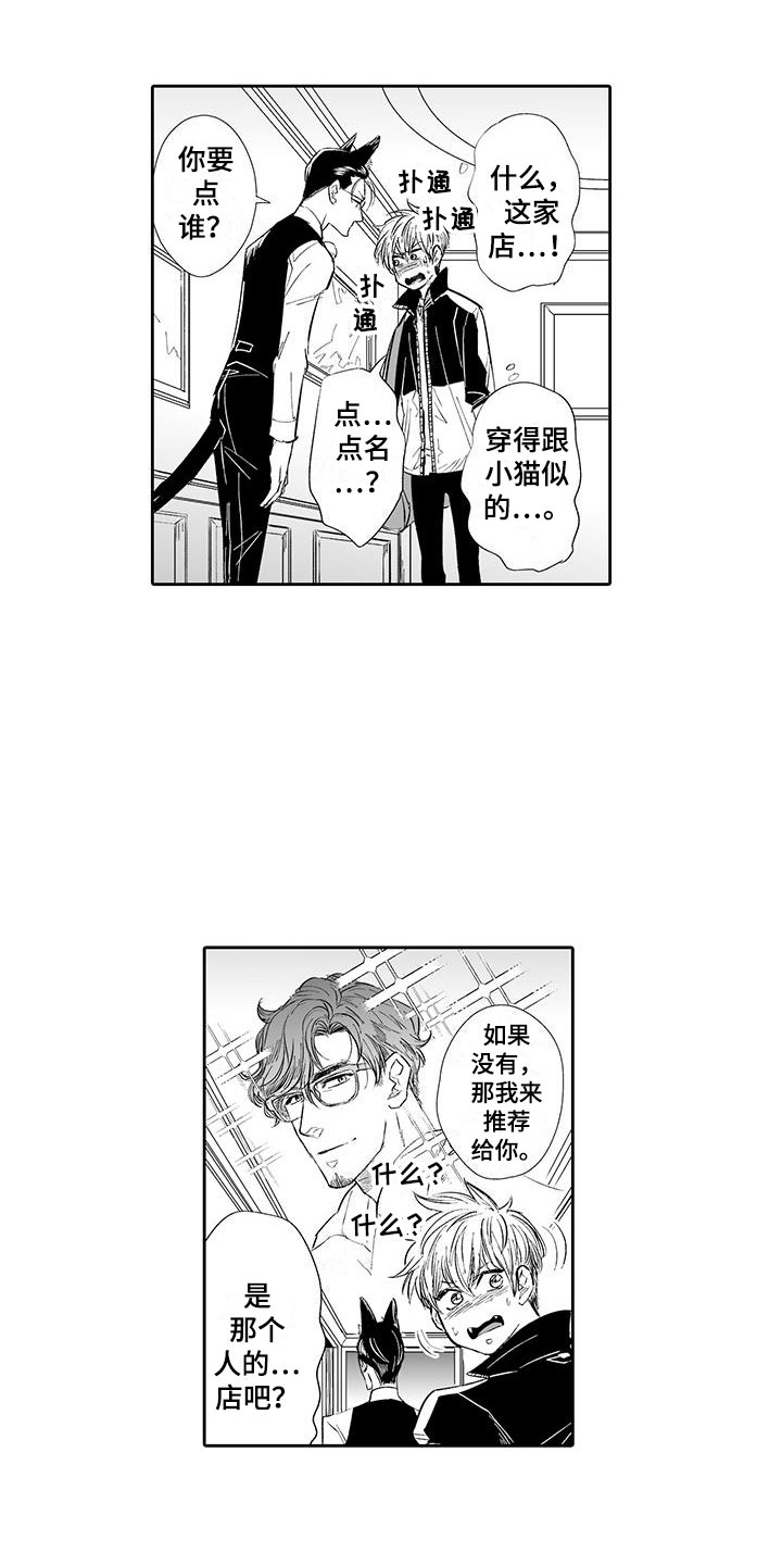 我的小奶猫漫画,第2章：猫咪咖啡屋3图