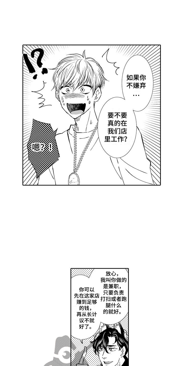 我的小奶猫漫画,第4章：在这里工作吧5图