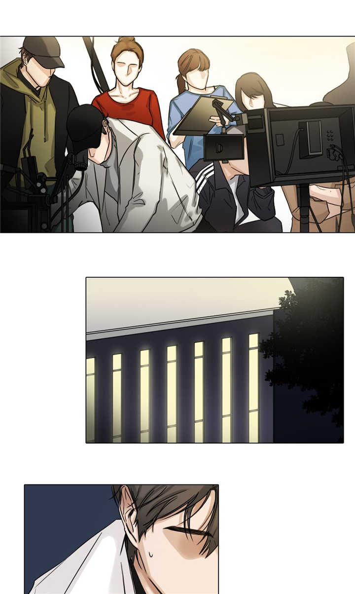 选角漫画,第27章：又脸红了1图