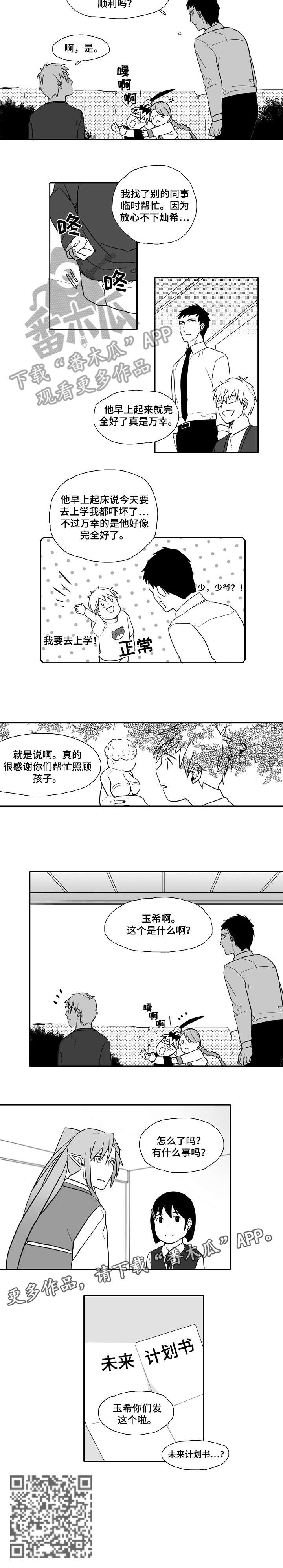 家族精神漫画,第24章：未来计划书4图
