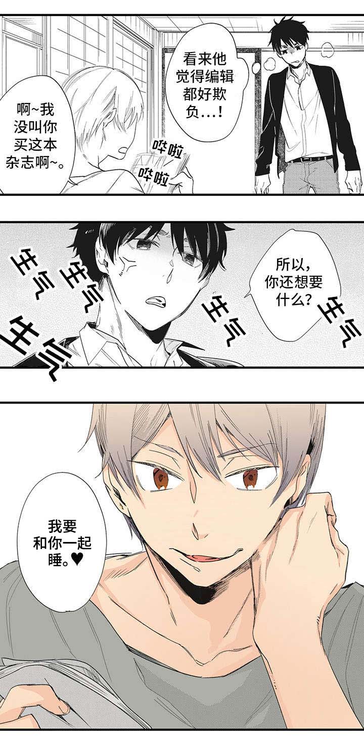 驯服作家漫画,第2章：需要刺激4图