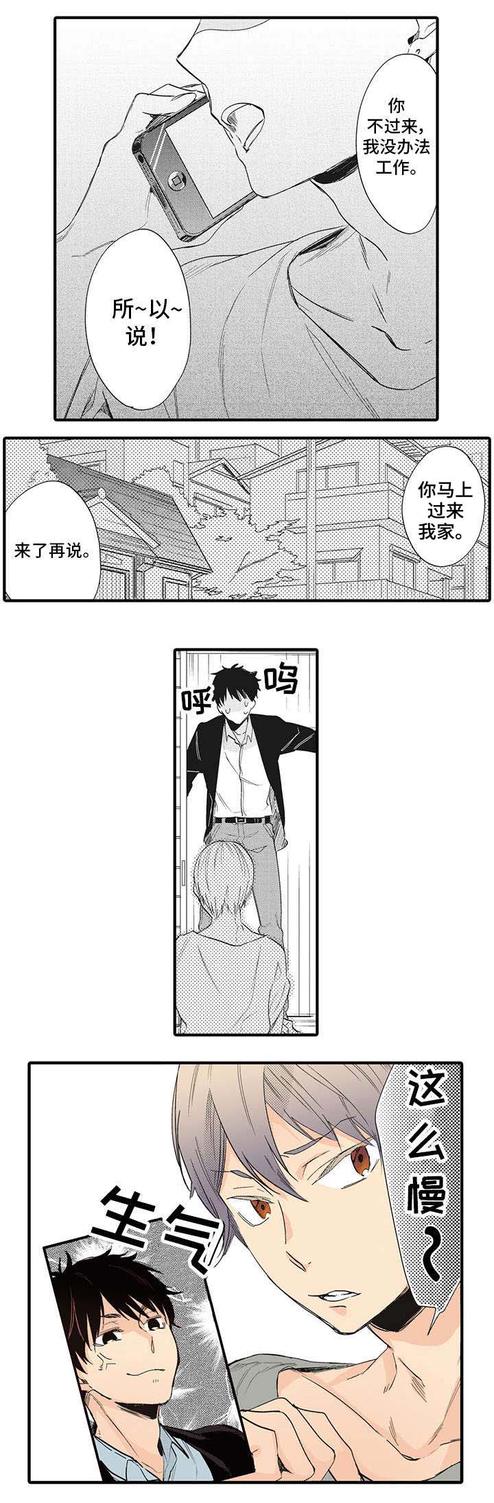 驯服作家漫画,第1章：作家4图