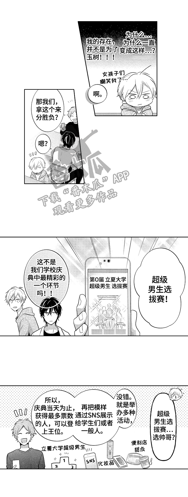劲敌挑战漫画,第2章：没兴趣1图