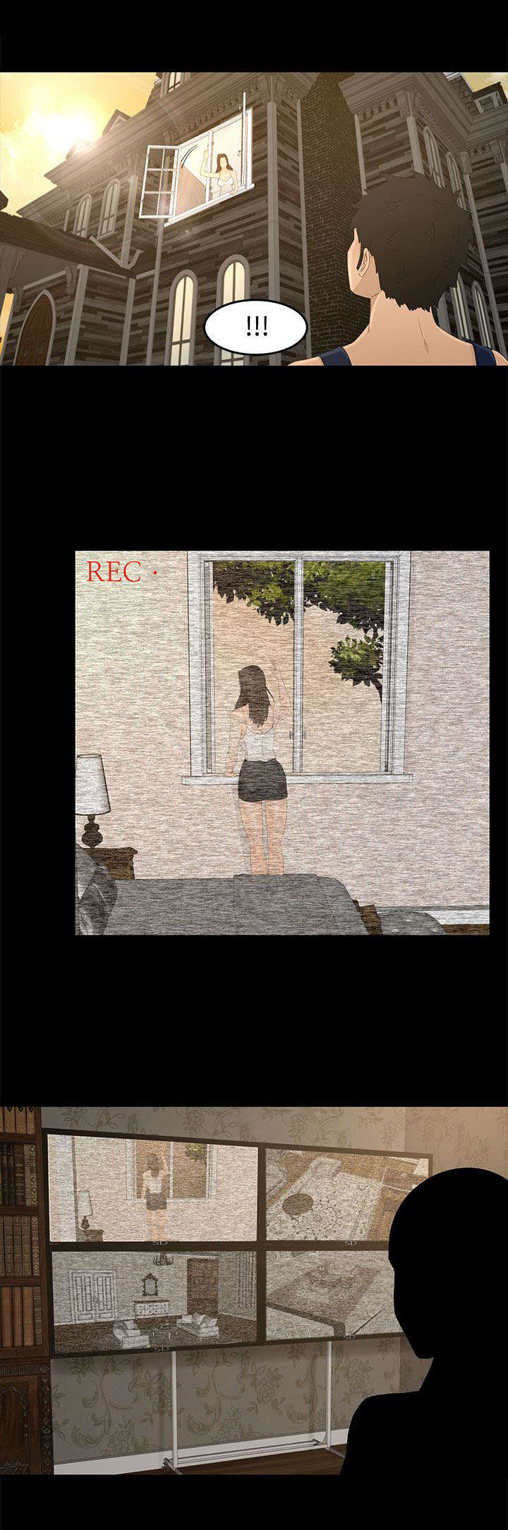 猎人庄园漫画,第11章：监控1图