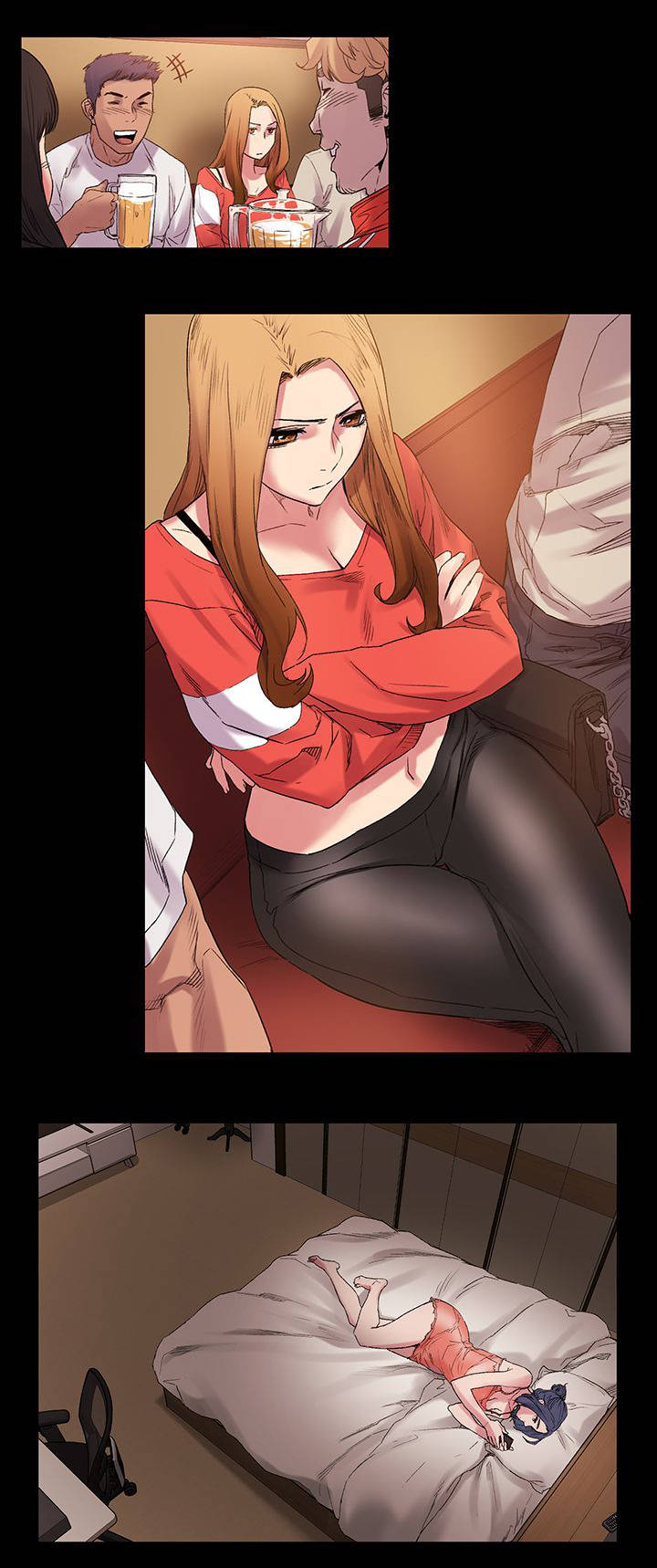 蚁窝网络漫画,第25章：早上再来2图