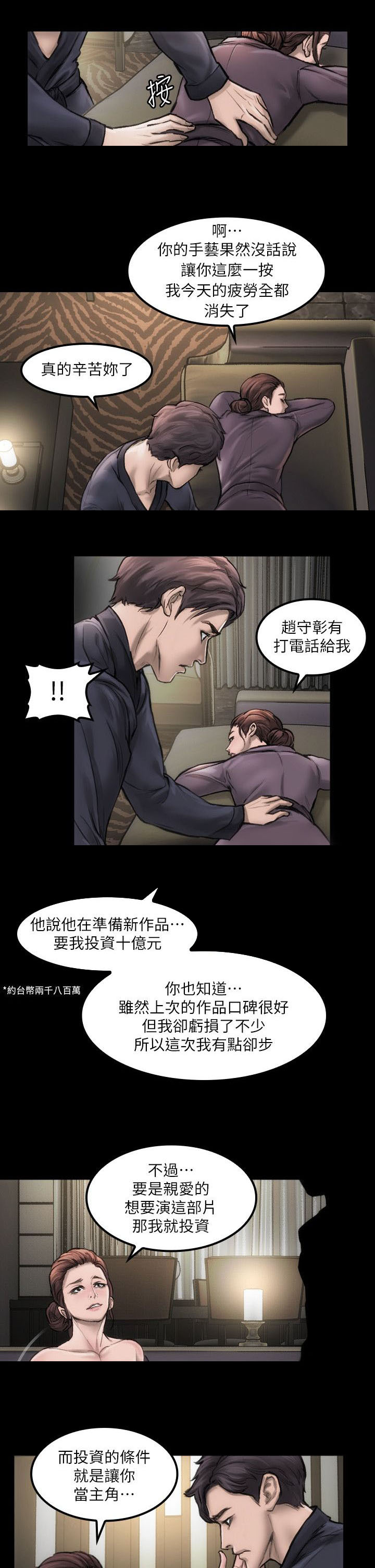 竞演之路漫画,第3章：好好练习4图