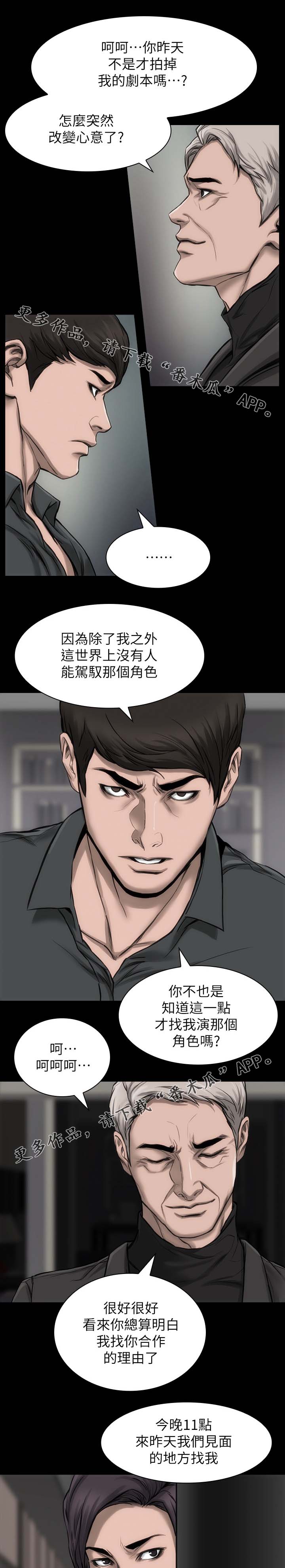 竞演之路漫画,第24章：接受角色5图