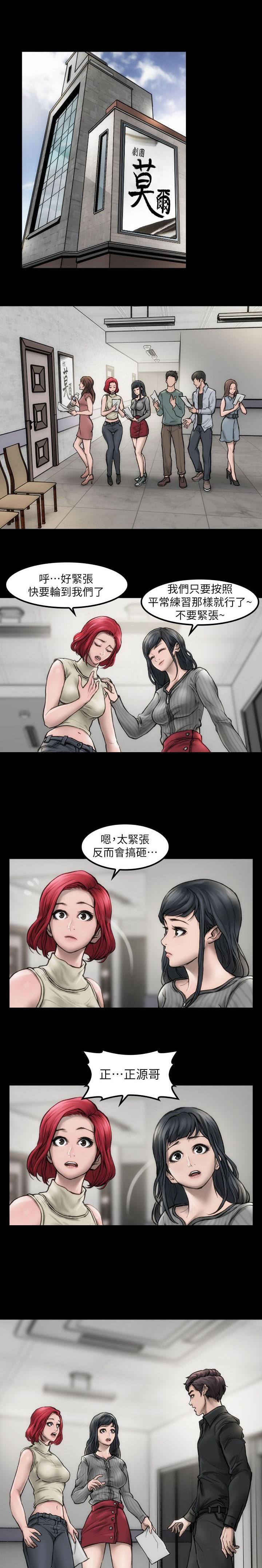 竞演之路漫画,第2章：不要紧张5图