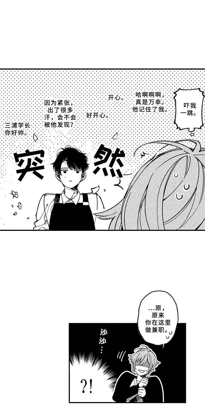 用心倾听情歌原版漫画,第2章：殷勤1图
