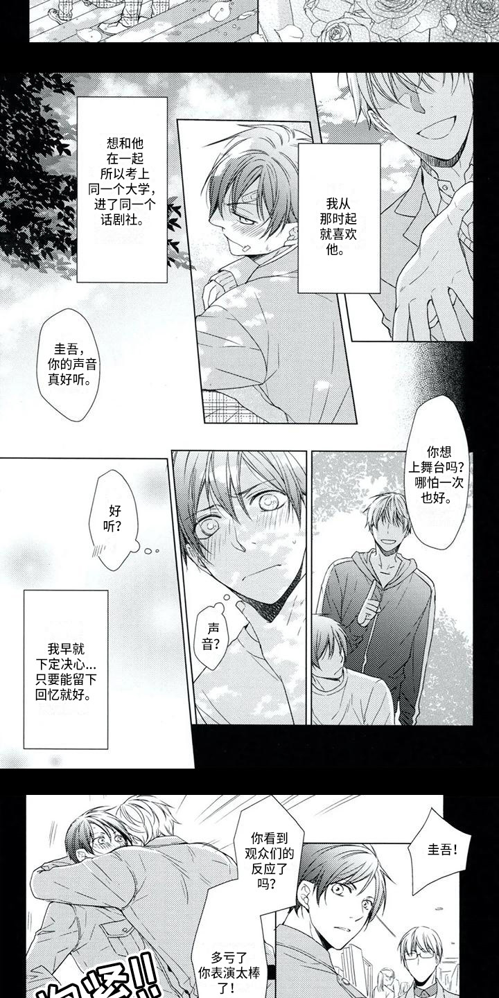 痴迷之声漫画,第1章：初恋1图