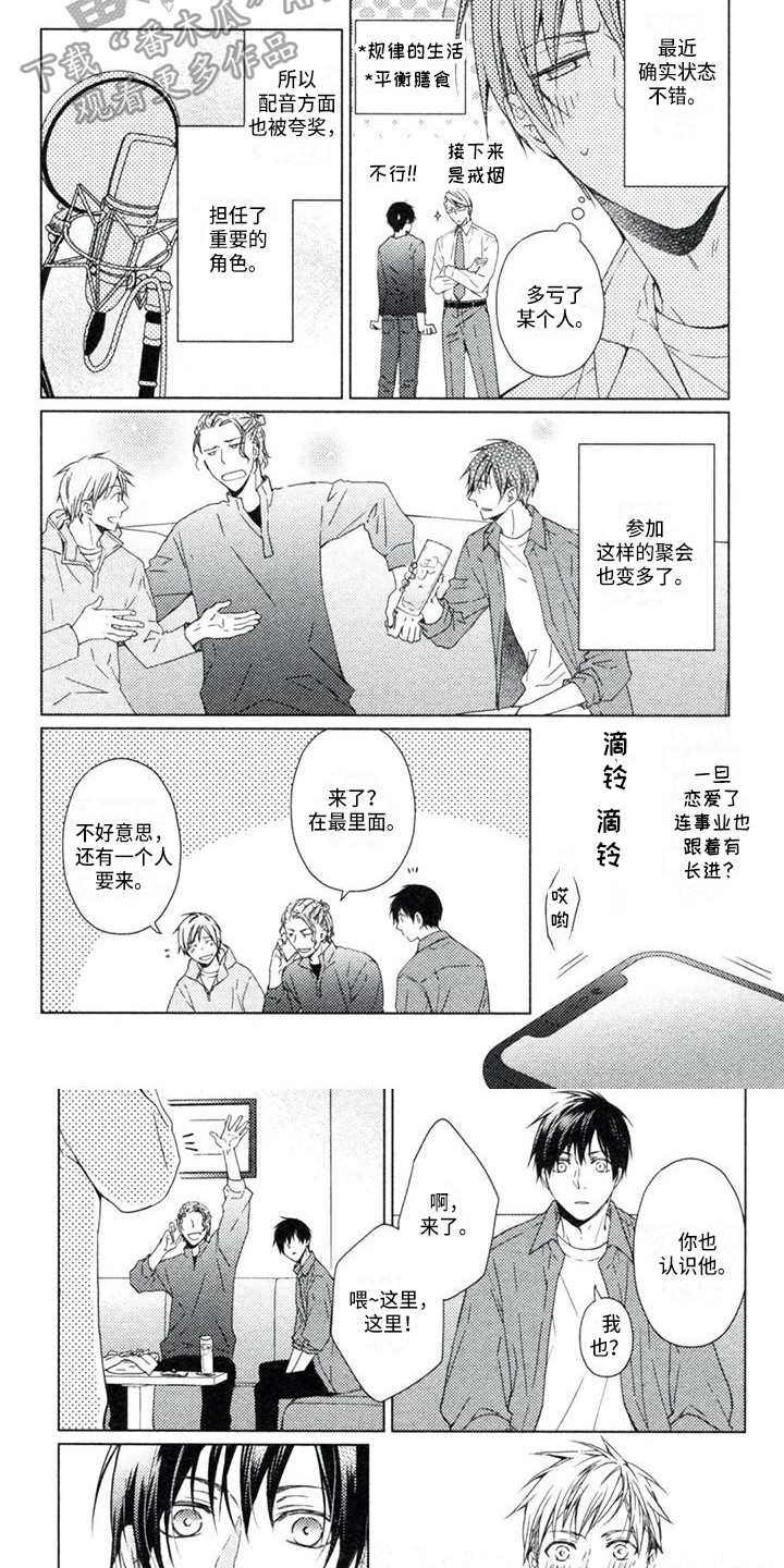 痴迷之声漫画,第13章：聚会3图