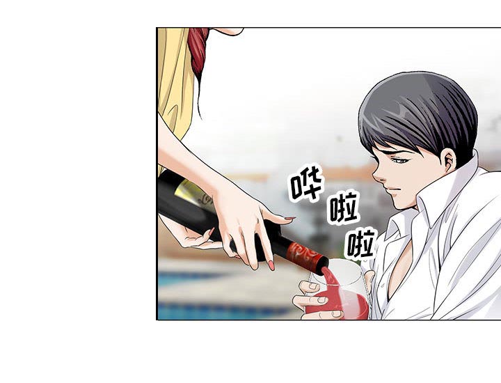 真假社长漫画,第25章：酒吧4图