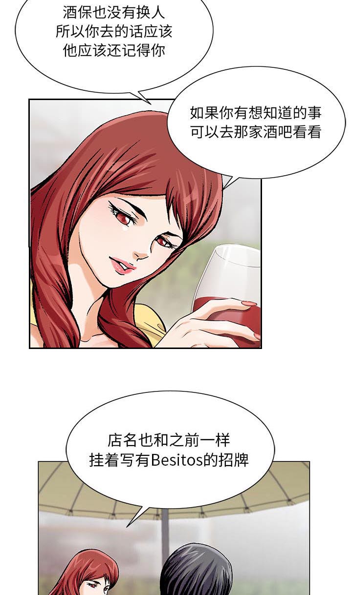 真假社长漫画,第25章：酒吧1图