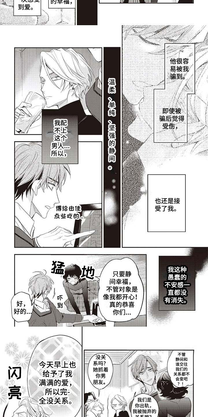 游戏重启漫画,第1章：温柔的男友1图