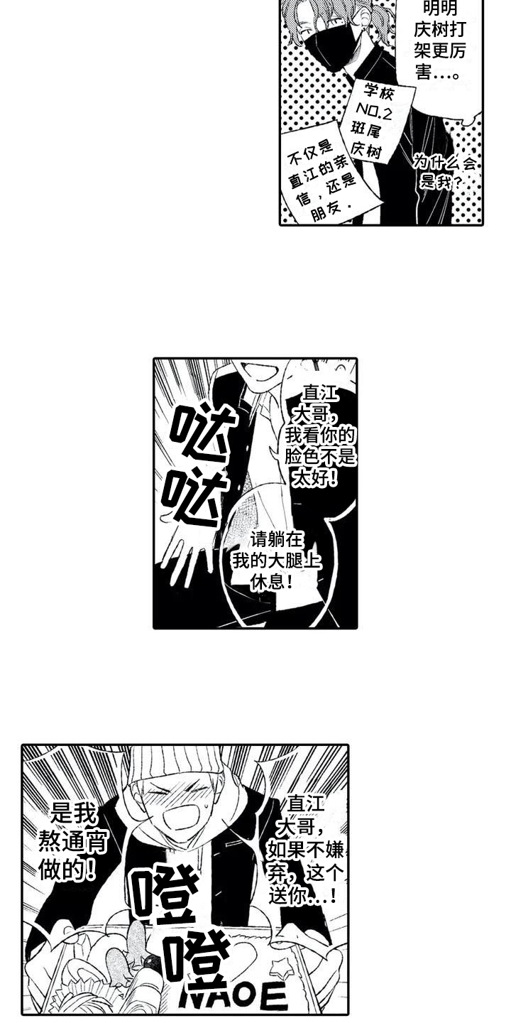 双重目的漫画,第1章：不良老大4图