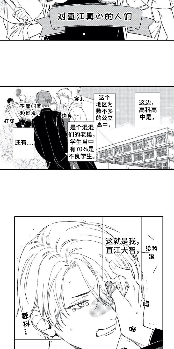 双重目的漫画,第1章：不良老大2图