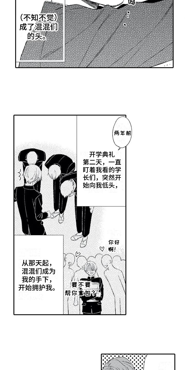 双重目的漫画,第1章：不良老大3图