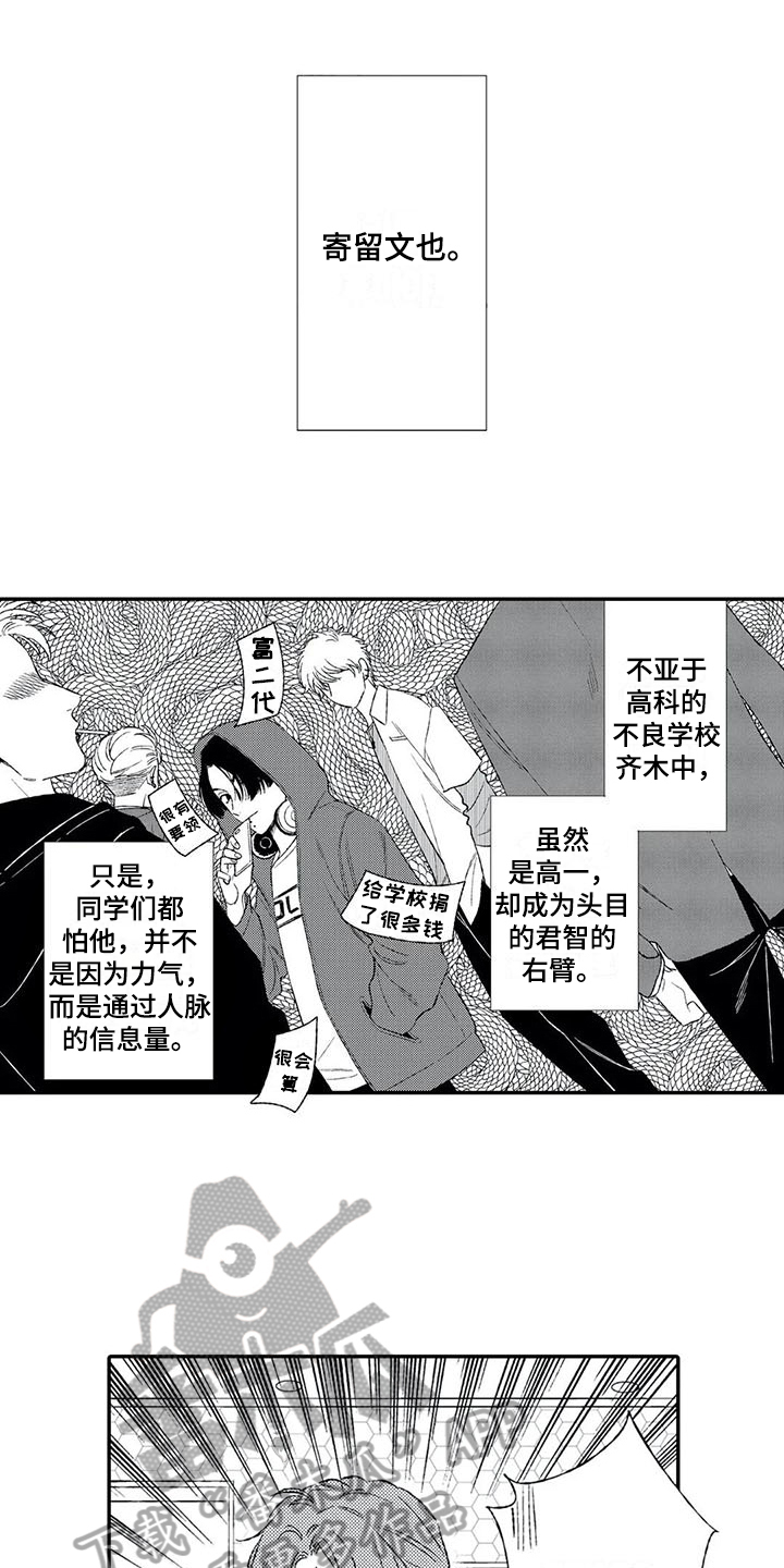 双重目的漫画,第11章：猜测1图
