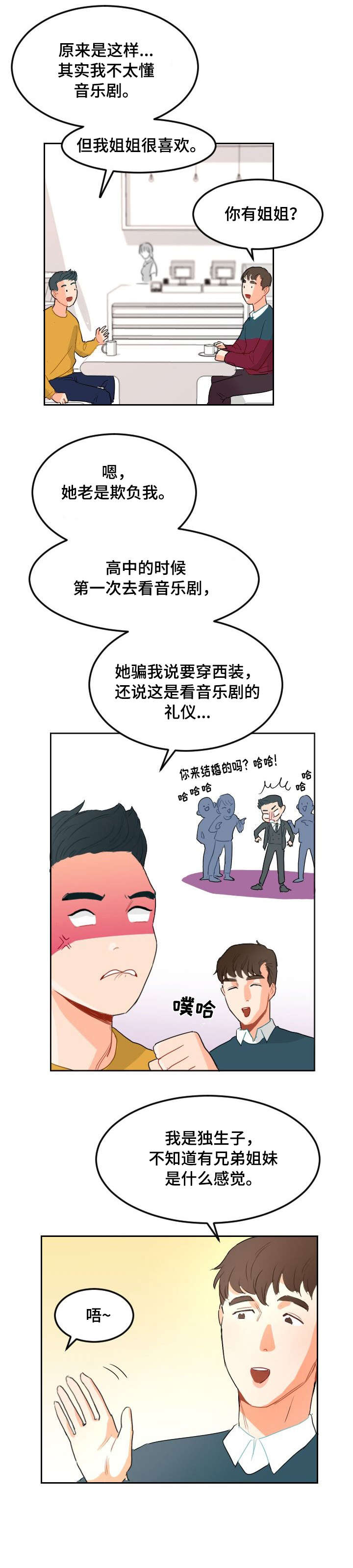 诚实的心漫画,第6章：入场1图