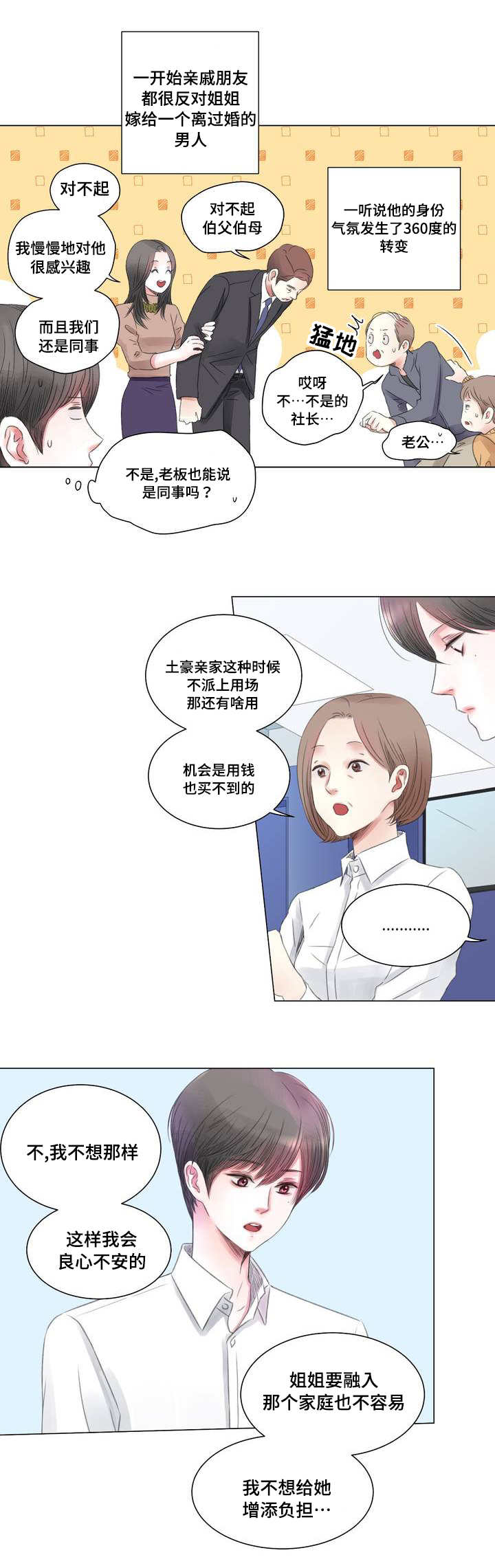 真心接纳离异者漫画,第1章：失业5图