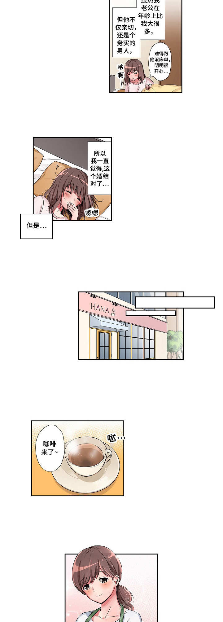咖啡店兼职漫画,第1章：兼职生2图