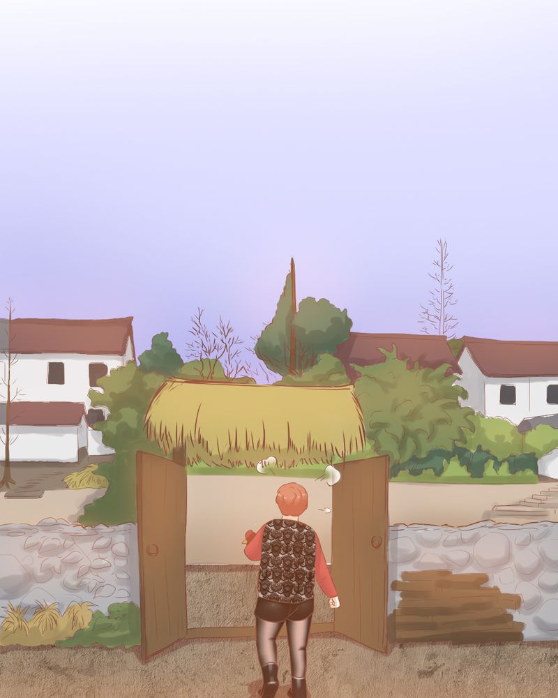 契约凤凰男漫画,第13章：远房亲戚的老母鸡2图