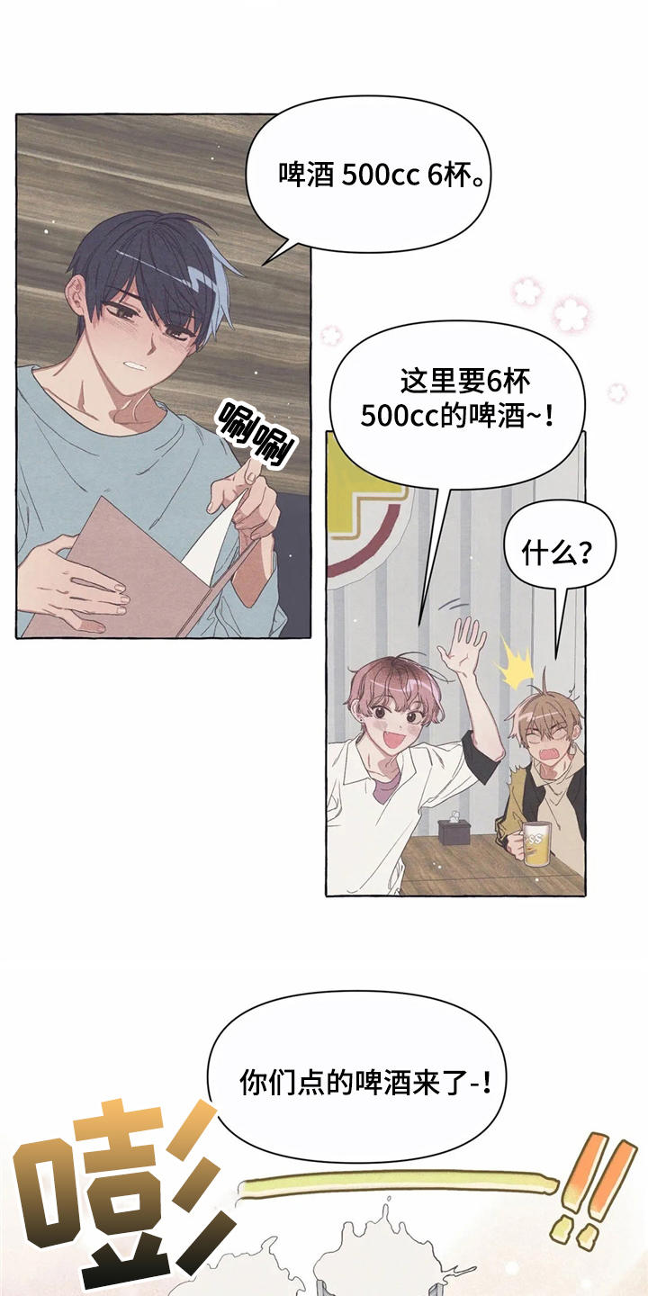 终究拥有你漫画,第13章：酒量1图