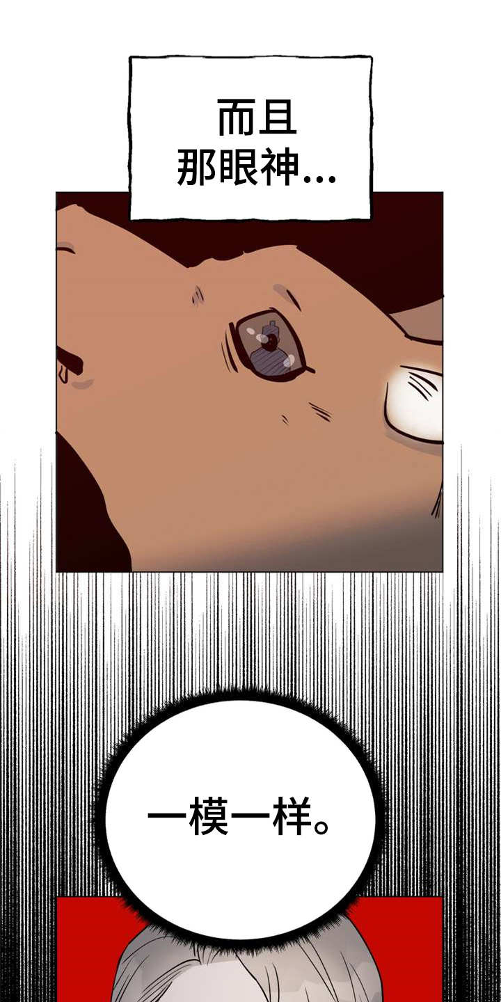 梅中香漫画,第2章：眼神1图