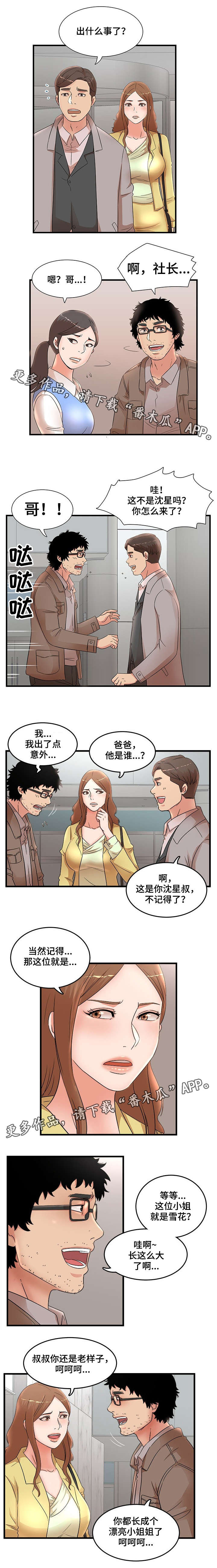 抛弃秘密漫画,第36章：访客1图