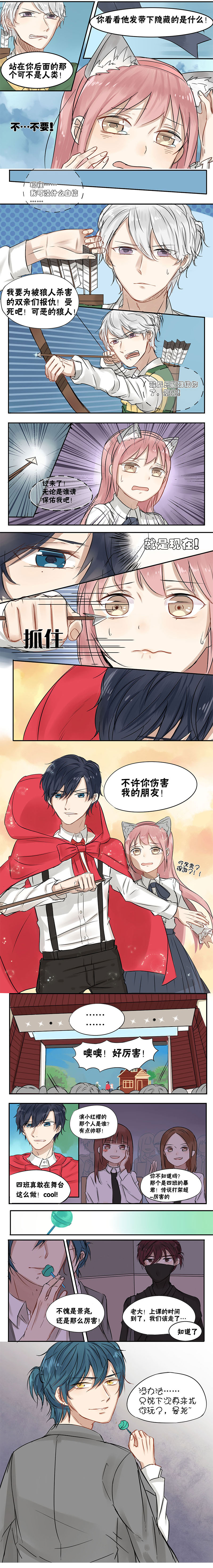 蜜糖方程式漫画,第18章：小红帽2图