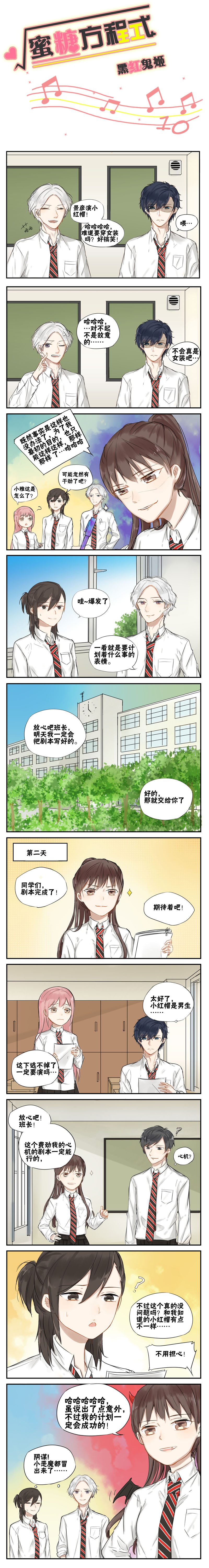 蜜糖方程式漫画,第10章：期待1图