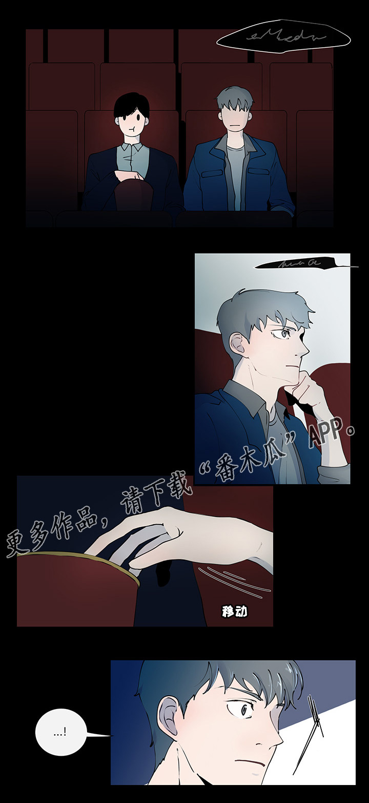 商涛漫画,第8章：看电影3图