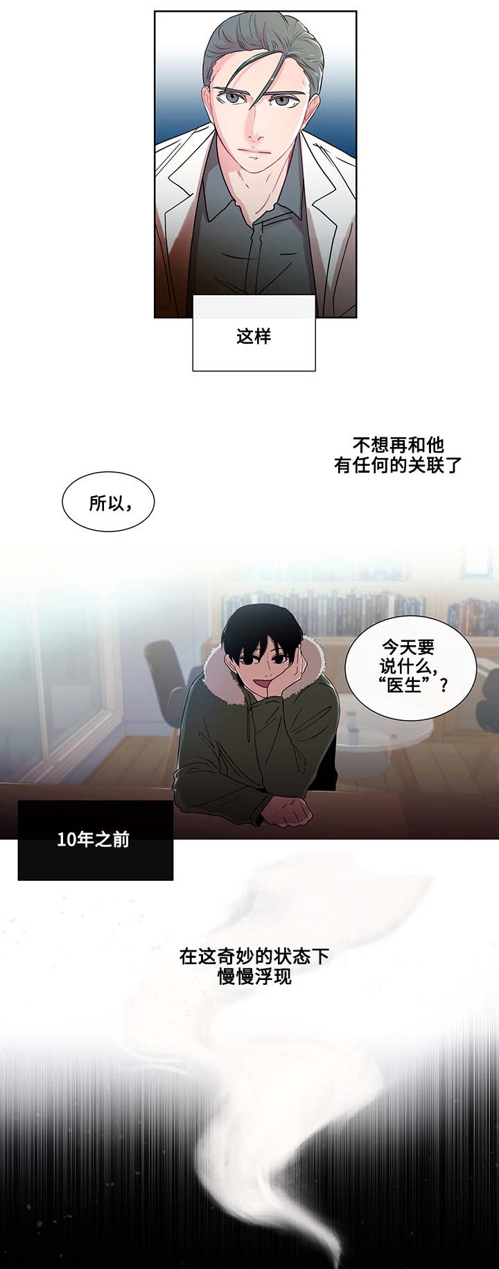 商谈事宜的意思漫画,第3章：抽烟1图