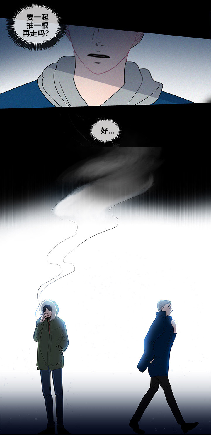 商谈事宜的意思漫画,第3章：抽烟4图