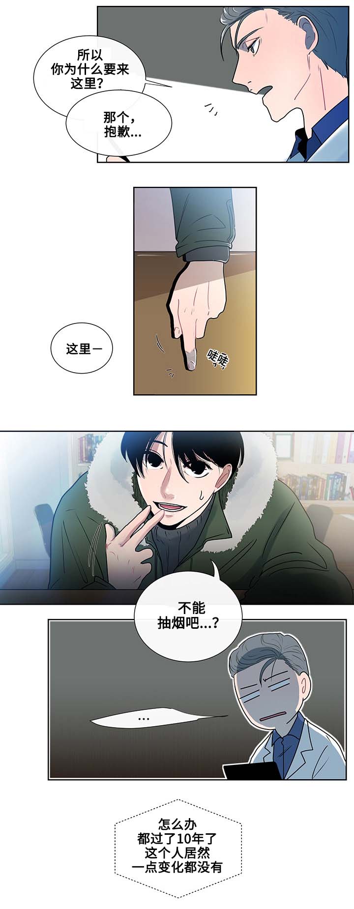 商谈的技巧漫画,第1章：商谈医生3图