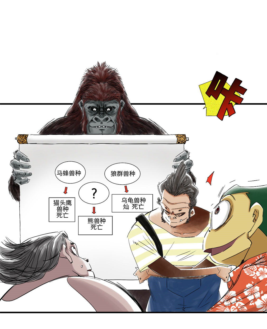 都市兽种漫画,第40章：你是保姆4图