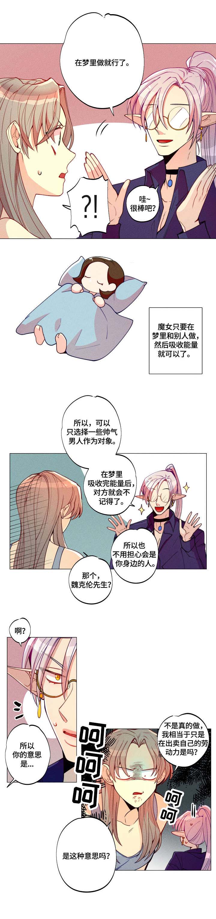 女巫三十岁漫画,第3章：女巫2图
