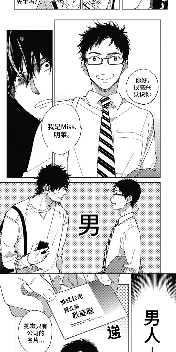 呀这是漫画陷阱漫画,第1章：纯爱花园2图