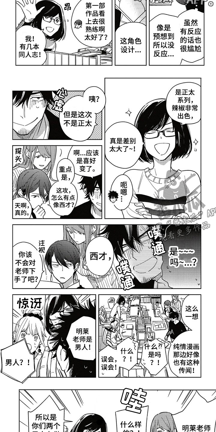 呀这是漫画陷阱漫画,第4章：得寸进尺3图