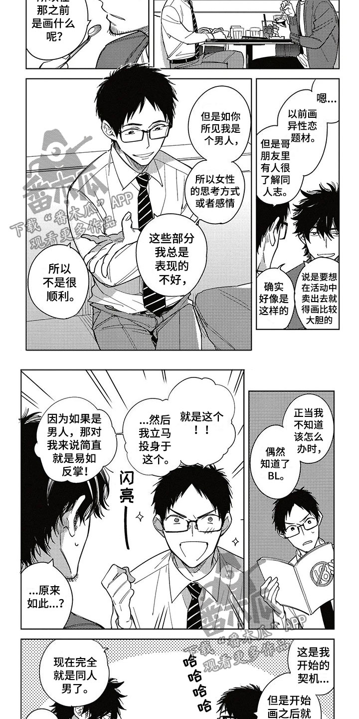 呀这是漫画陷阱漫画,第4章：得寸进尺2图