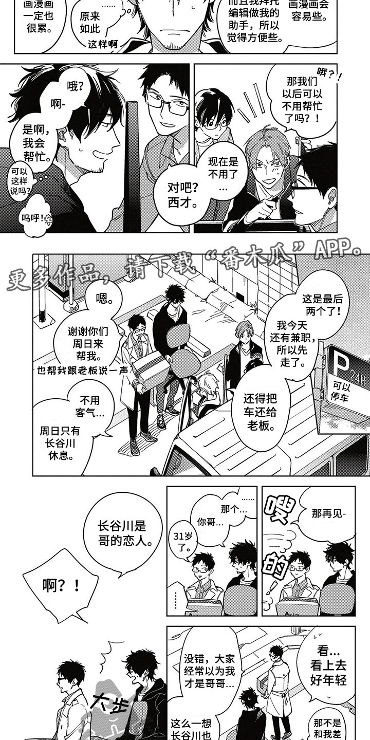 呀这是漫画陷阱漫画,第13章：不一样5图