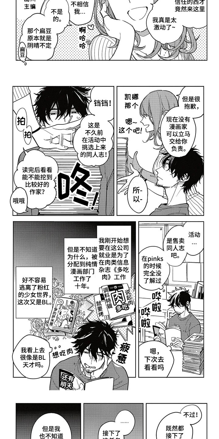 呀这是漫画陷阱漫画,第1章：纯爱花园4图