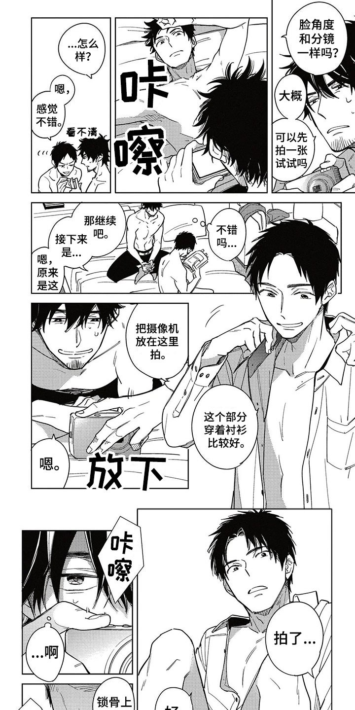 呀这是漫画陷阱漫画,第3章：拍摄2图